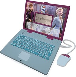 Lexibook, Kraina Lodu, edukacyjny i dwujęzyczny laptop polski/angielski,