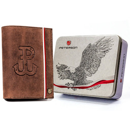 Duży portfel męski patriotyczny Polska Walcząca flaga Polski