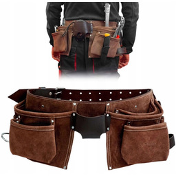 Pas Narzędziowy Dekarski Monterski Skórzany Schmith SPN01-02