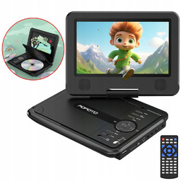 Mobilny Odtwarzacz DVD 7" Hd LCD Z Konsolą