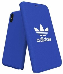Adidas Booklet Case Canvas iPhone X/Xs blue/niebieski 30279