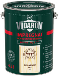 VIDARON Impregnat gruntujący bezbarwny V01 4,5L