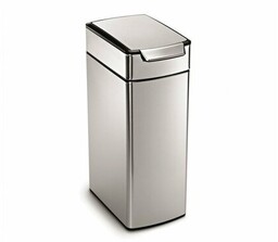 Kosz na śmieci Simplehuman Touch 40 l, wąski