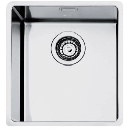 Smeg VFU34SFR Stal szlachetna Zlewozmywak prostokątny