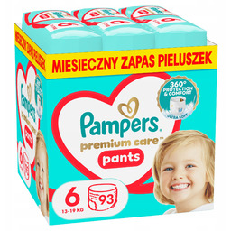 Pampers Premium Care Pants 6, 93 sztuk Pieluchomajtki