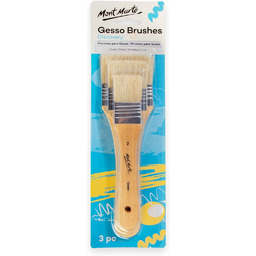 Mont Marte Zestaw pędzli do malowania Gesso 3