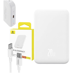 Powerbank Baseus 5000 mAh biały