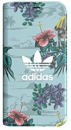 Adidas Booklet Case Floral iPhone X/XS szary/grey 30927