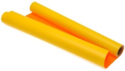 Papier pakowy kraft żółto-pomarańczowy, 70cm-25m, 60g