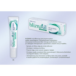 BLIZNASIL Żel silikonowy do leczenia blizn 15g