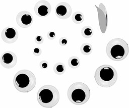 i-mondi  Ruchome oczy, 8 mm, 10 mm,