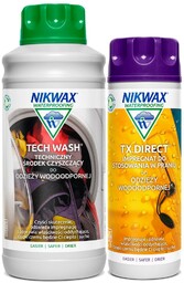 Zestaw do pielęgnacji odzieży i sprzętu outdoor Nikwax