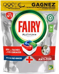 Fairy Platinum Plus Kapsułki Do Zmywarki 34 Sztuki