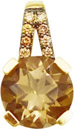 Złota Zawieszka z Diamentami pr 585