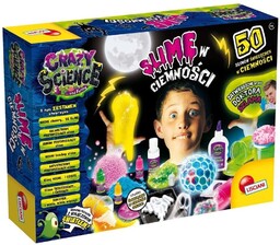 Lisciani, Crazy Science Slime W ciemności 89239 (304-PL89239)