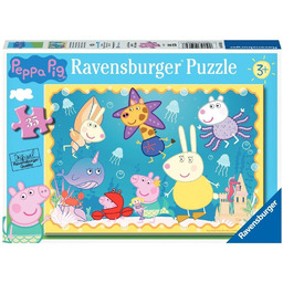 Puzzle 35 Świnka Peppa. Podwodny świat