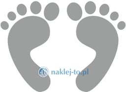 naklejka Stopy 1 naklejka na ścianę
