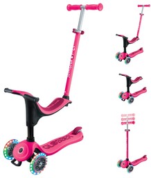 Globber Hulajnoga z siedziskiem GO UP SPORTY LIGHTS