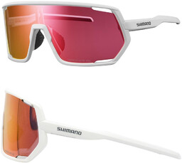 Shimano Okulary Technium białe matowe, soczewki Ridescape RD,