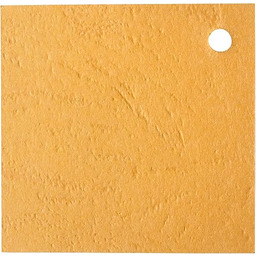 Mopec Karty 4x4cm kolor musztarda dotykowa do skóry