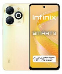 Infinix Smart 8 3/64GB 6,6" 90Hz 13Mpix Złoty