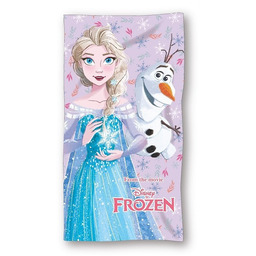 Ręcznik plażowy dziecięcy 70x140 Frozen Kraina Lodu