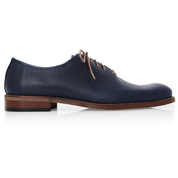 Unikatowe granatowe wiedenki/oxfordy T199 r. 41