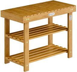 Casaria Szafka na buty z akacji z ławką