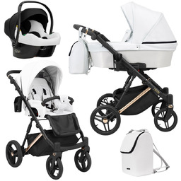 Wózek dziecięcy Kunert Lazzio Premium 3w1 - Miedziana