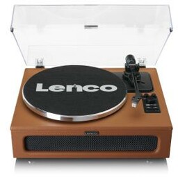 Lenco LS-430BN Manualny Napęd paskowy Przedwzmacniacz Bluetooth Brązowy