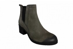 Botki popiel na szerszą stopę obcas 5,9cm nr.37