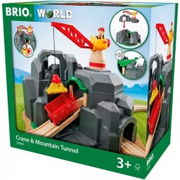 Brio. Dźwig i tunel górski Ravensburger