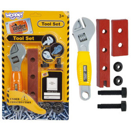 WOOPIE Zestaw Narzędzi Małego Majsterkowicza Klucz Nastawny