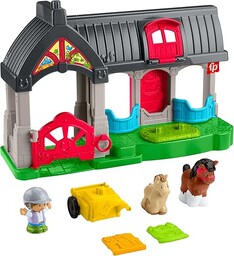 Fisher-Price Little People Stajnia Przyjazne koniki Zestaw