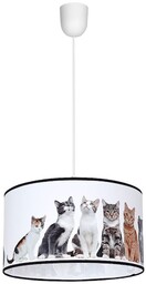 MILAGRO MLP4281 CATS 1xE27 60W METAL + PVC