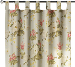 Zasłona na szelkach 1 szt., duże kwiaty