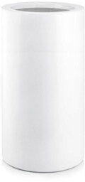 Biała donica Fiber Cylinder High 70 cm 95.052