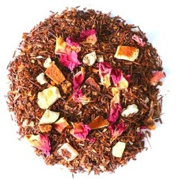 Najlepsza sypana herbata czerwonokrzew Rooibos MANDARYNKI Z IMBIREM