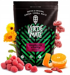 Yerba Verde Mate Green Raspberry Vitality 0,5kg