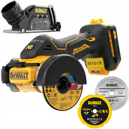 DeWalt Przecinarka szlifierka kątowa 18V 76mm Body 3x
