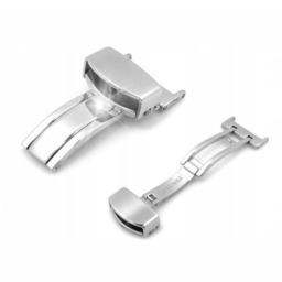 Zapięcie motylkowe do paska TZ srebrne SPIN-3 18