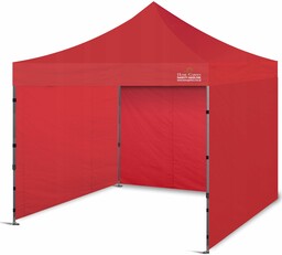 Namiot handlowy 300 x 300 cm czerwony