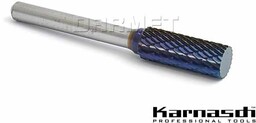 KARNASCH Pilnik obrotowy walcowy ZYA z powłoką Blue-Tec,