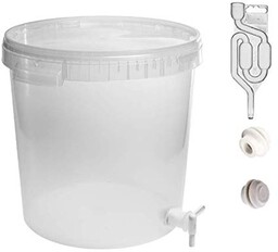 Browin Pojemnik fermentacyjny, tworzywo sztuczne, przezroczysty, 30 l