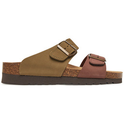 Klapki Grünland Hola CB2249 Brązowy