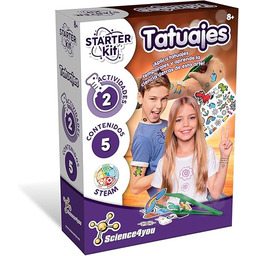 Science4you Zestaw startowy do tatuażu - zestaw
