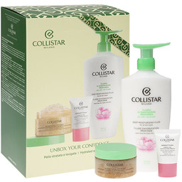 Collistar Set (Fluid Moisturizing 400 Ml + Scrub