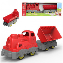 Zabawka Pociąg Towarowy Wagon z Wywrotką do Pasku