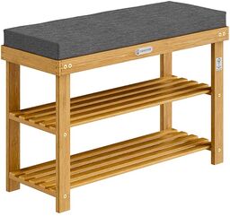 Casaria Szafka na buty z akacji z siedziskiem