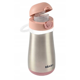 Bidon termiczny termobutelka 350 ml Old pink Beaba